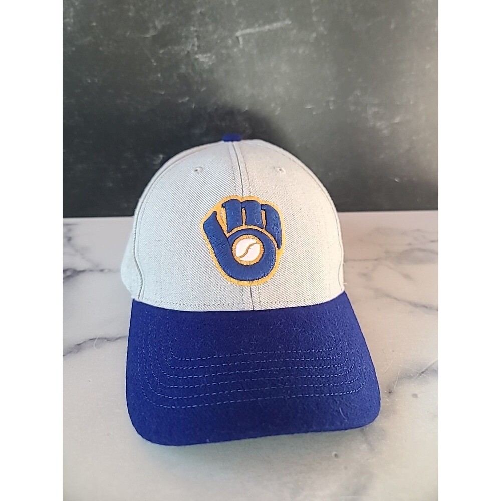 Milwaukee Brewers Baseball Cap USED Embroidered With "MARK" on Back